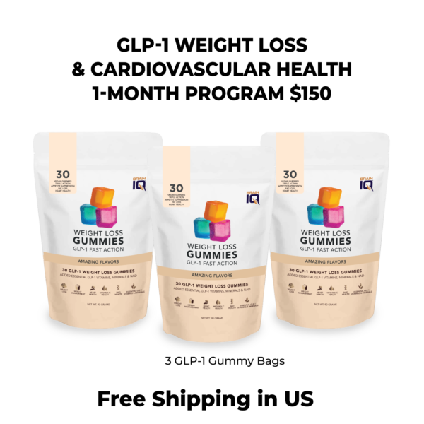 1-Month GLP-1 Gummies Weight Loss and Cardiovascular Health Program