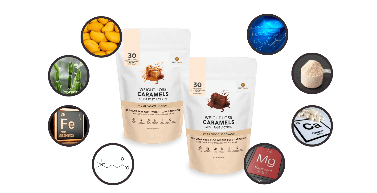 weightloss ingredients Fast Melts
