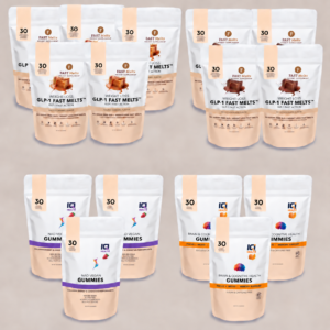 90 Day Fast Melts Weightloss NAD and BrainIQ Gummies
